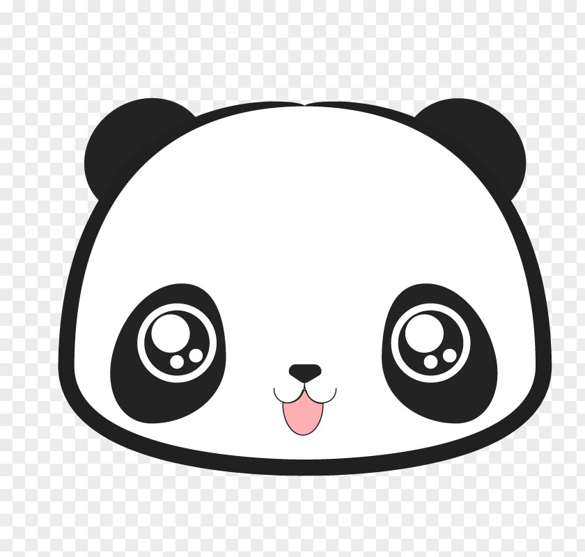 Panda Giant Happy Drawing Image Painting PNG