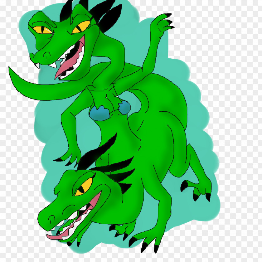 RaptorS Clip Art Illustration Green Animal PNG