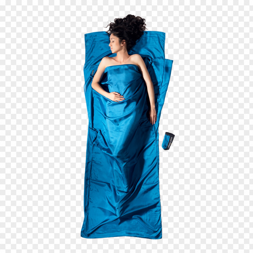 Silk Belt Sleeping Bags Blue Bag Liner Clothing PNG