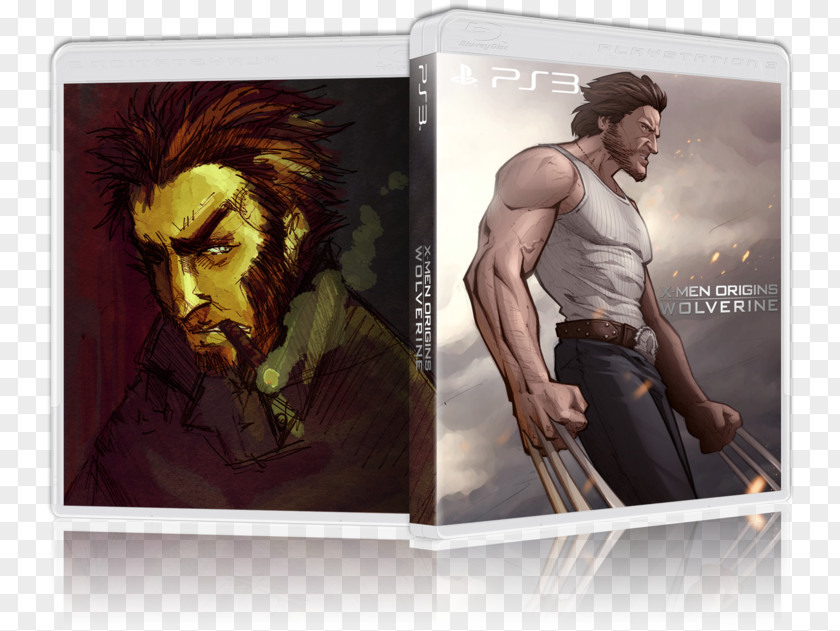 Wolverine Logo Poster Album Cover Muscle PNG