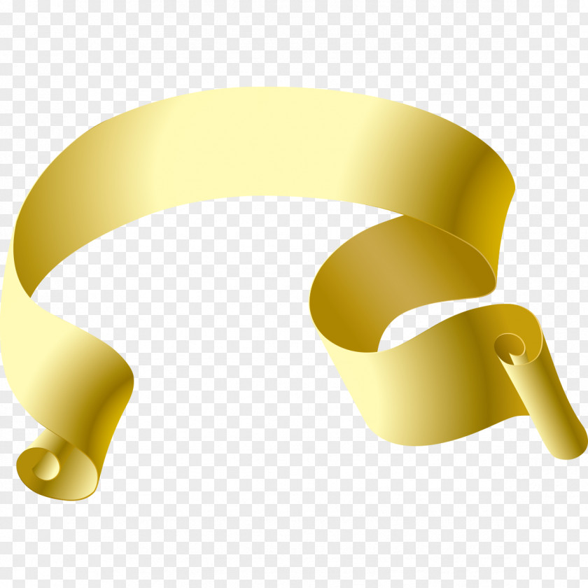 Yellow Ribbon Clip Art PNG