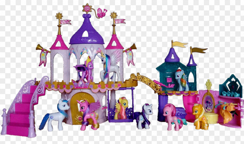 Castle Princess Pony Pinkie Pie Cadance Twilight Sparkle Applejack PNG
