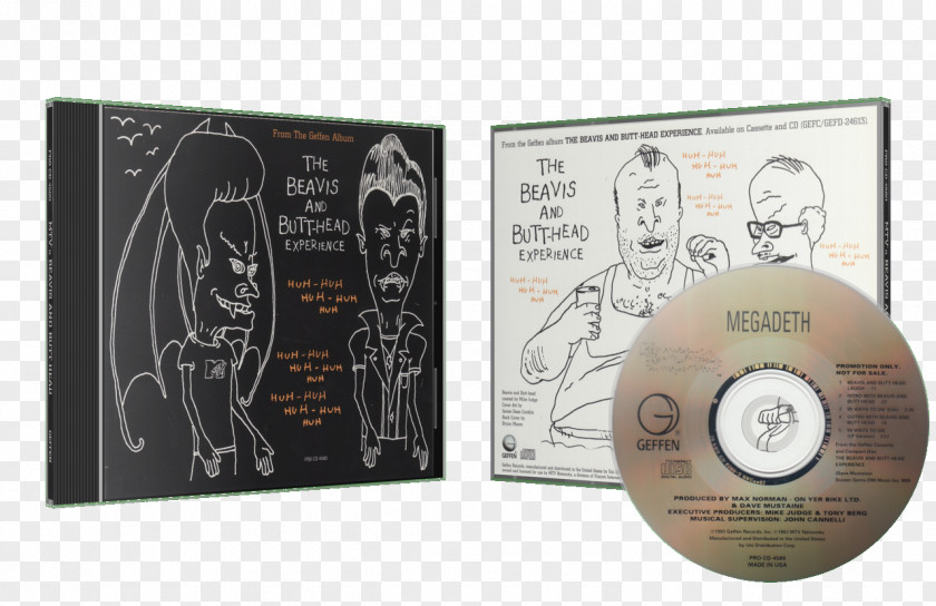 Compact Disc The Beavis And Butt-Head Experience PNG