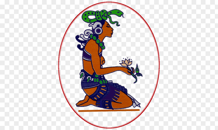 Diosa De La Caza Ixchel Spanish School Maya Moon Goddess Civilization PNG