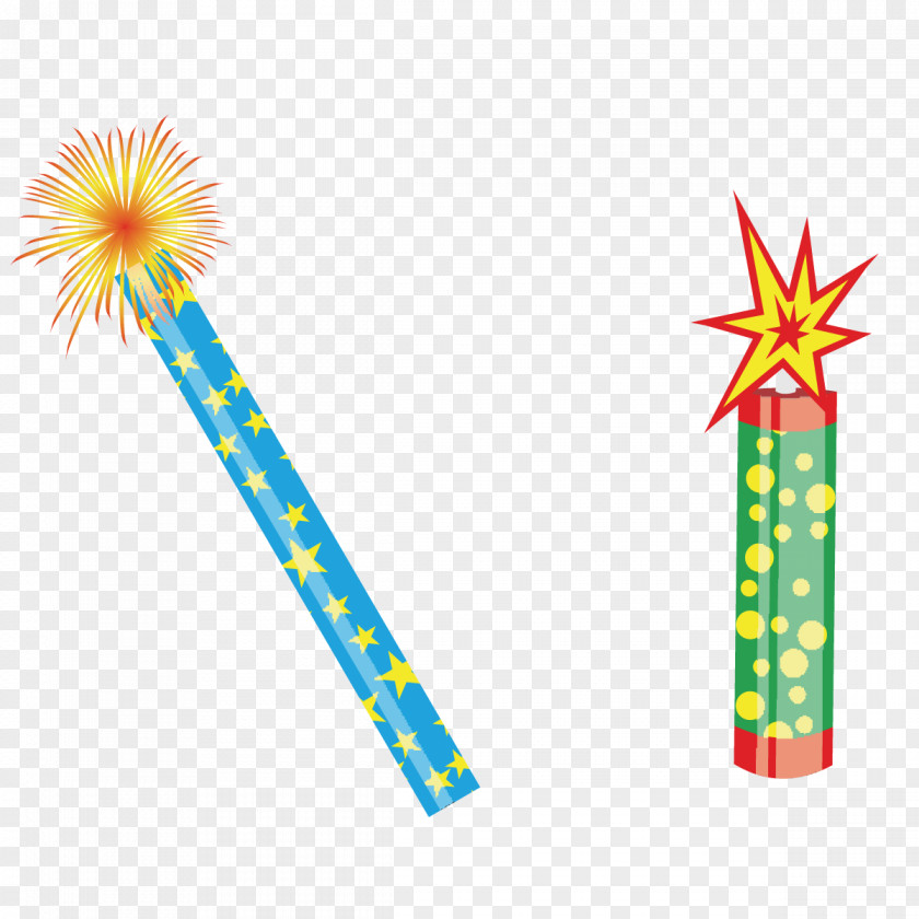 Vector Fireworks Firecracker PNG