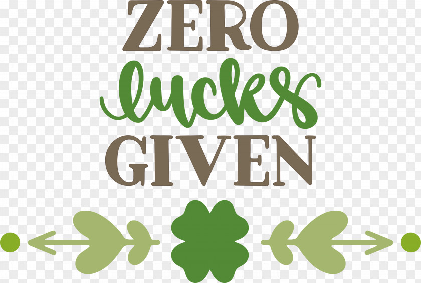 Zero Lucks Given Lucky Saint Patrick PNG