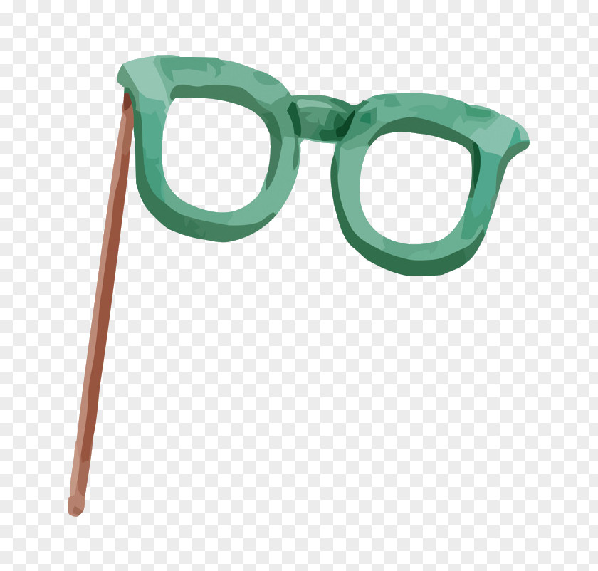 Bril Border Glasses Goggles Design Image PNG