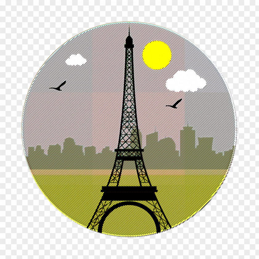 Landscapes Icon Landmark Eiffel Tower PNG