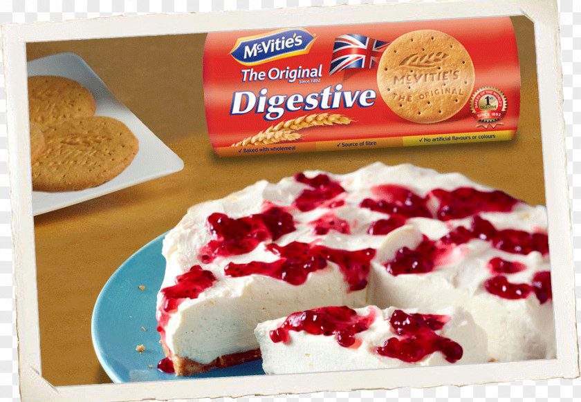 Milk Cheesecake Digestive Biscuit McVitie's Recipe PNG