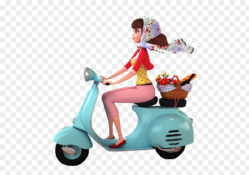 Scooter Tricycle Electric Vehicle Clip Art PNG