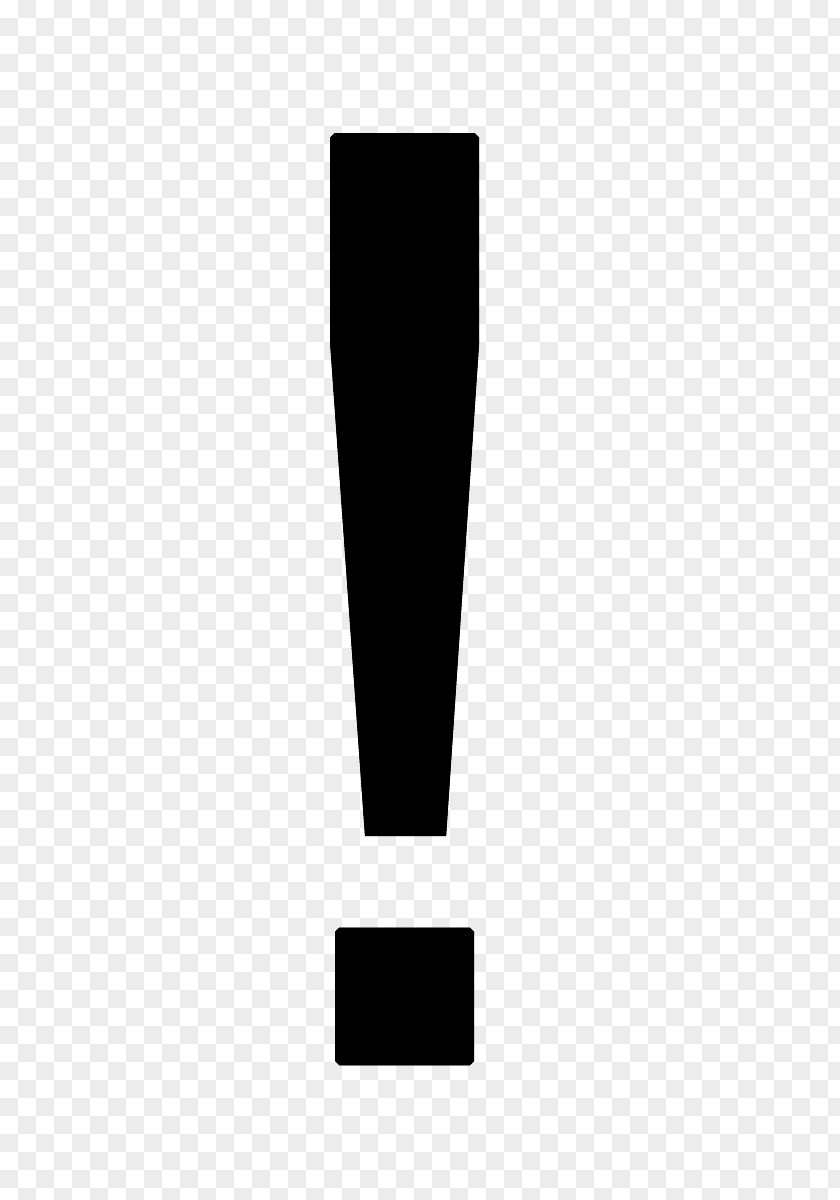 Exclamation Mark Rectangle Pattern PNG