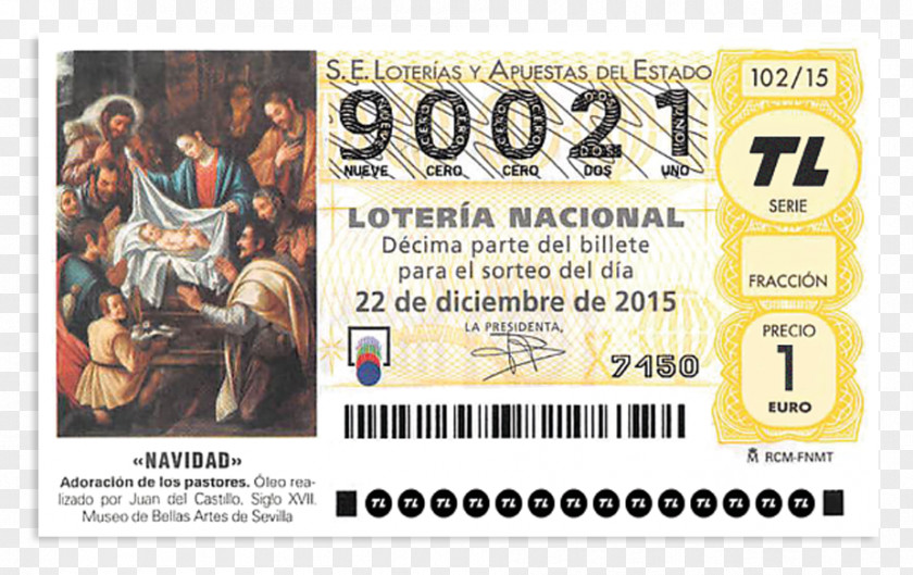 Loteria 2017 Spanish Christmas Lottery Day El Gordo De La Primitiva Prize PNG
