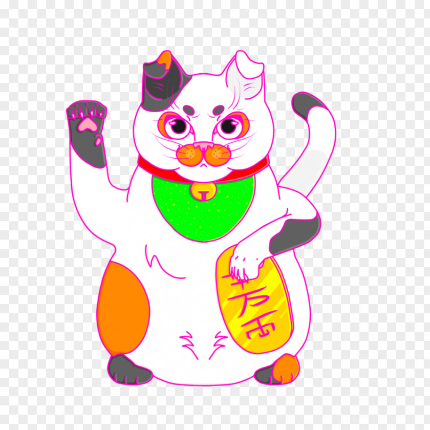 Maneki Neko Cat Vertebrate Whiskers PNG