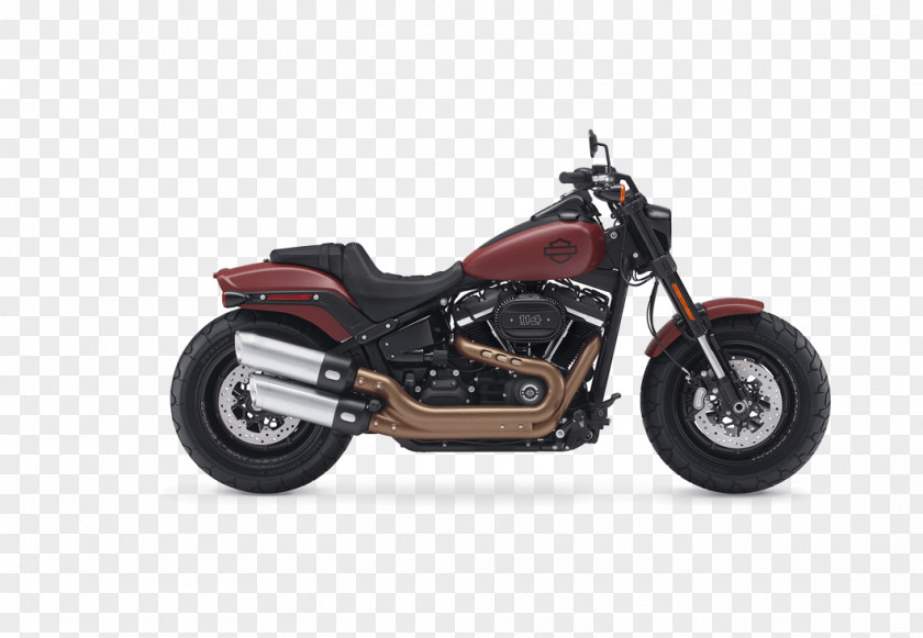 Motorcycle Harley-Davidson Fat Boy Exhaust System Softail PNG