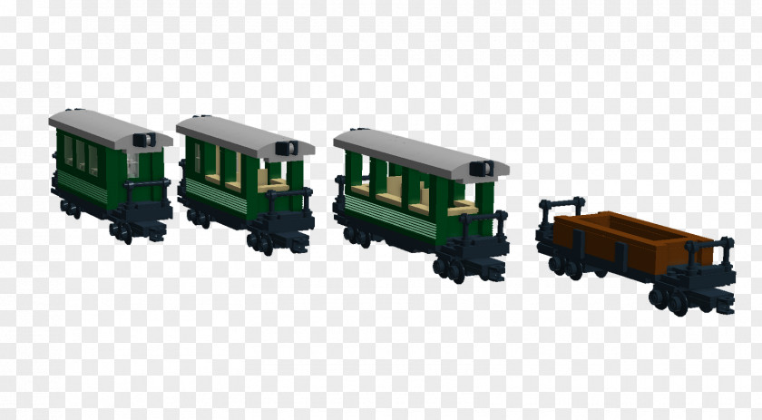 Train Narrow Gauge Rail Transport Passenger Car Railroad PNG