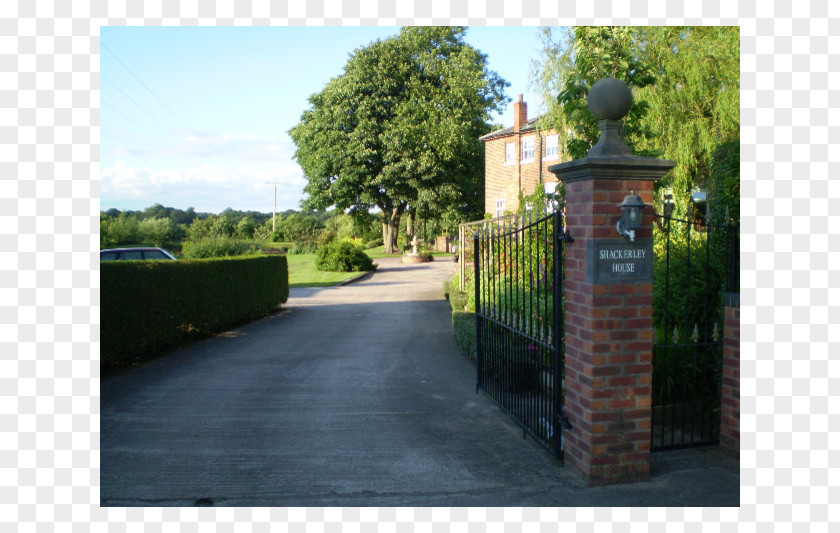 Tree Property Roof Landscape Walkway Wall PNG