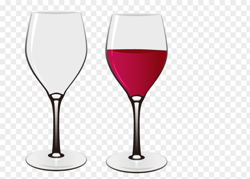 Vector Red Wine Glass Euclidean PNG
