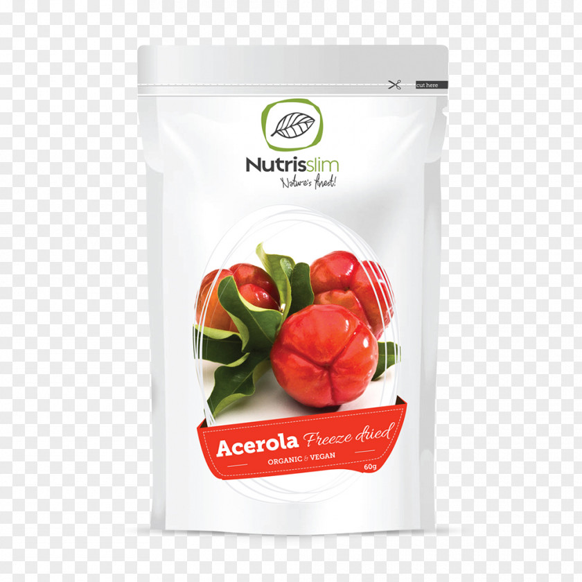 Acerola Organic Food Powder Barbados Cherry Veganism Superfood PNG