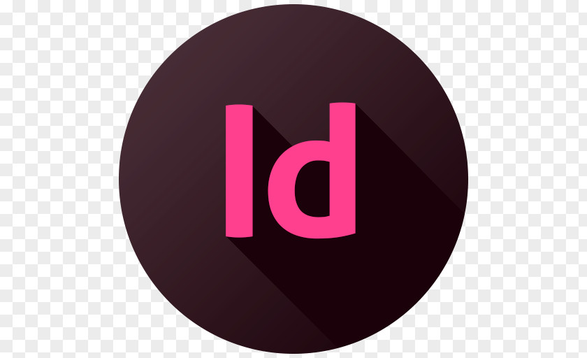Adobe InDesign Pink Purple Text Brand PNG