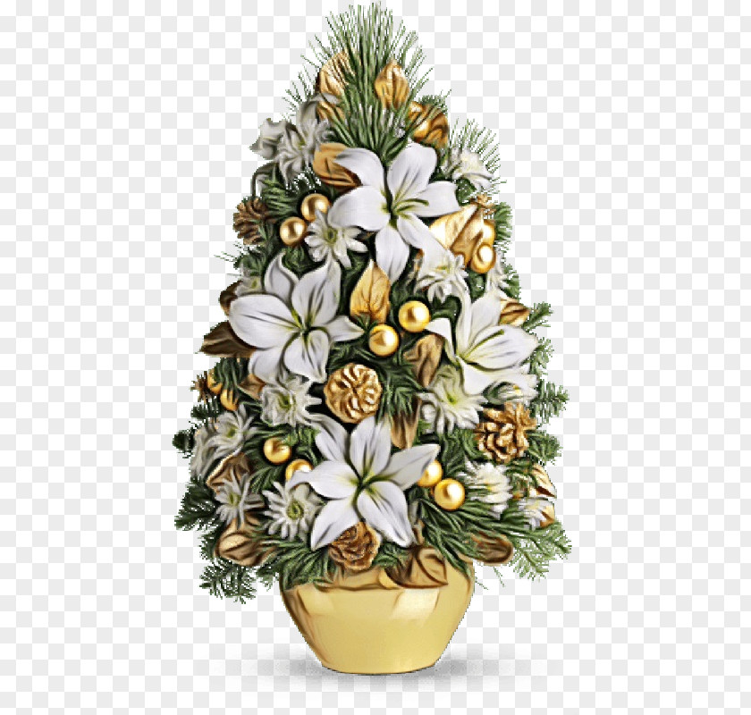 Flowering Plant Artificial Flower Christmas Tree PNG