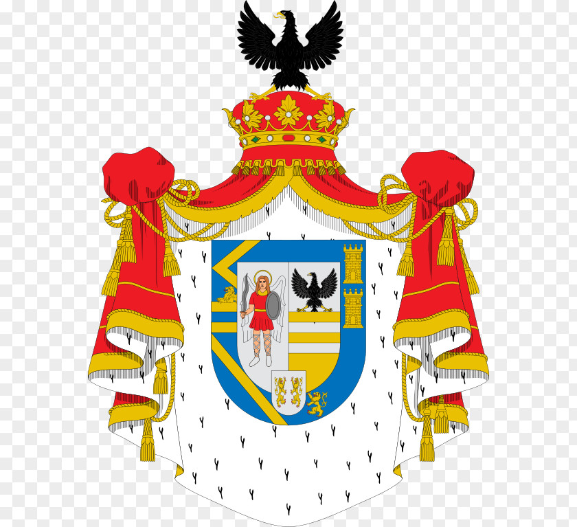Osuna Condado De Monterrei Ducado Prim Image Coat Of Arms PNG