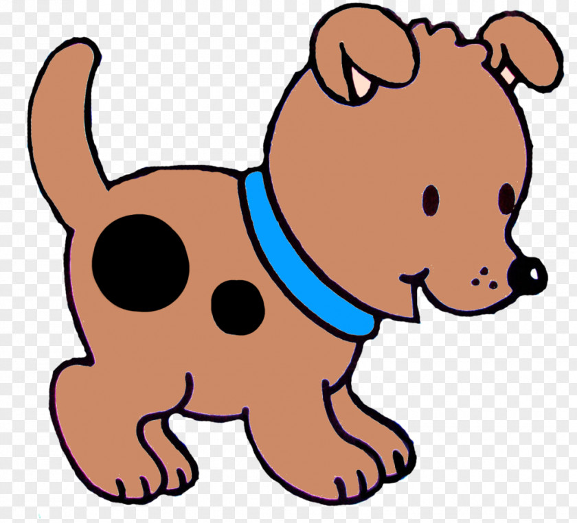 Puppy Dog Caricature Clip Art PNG