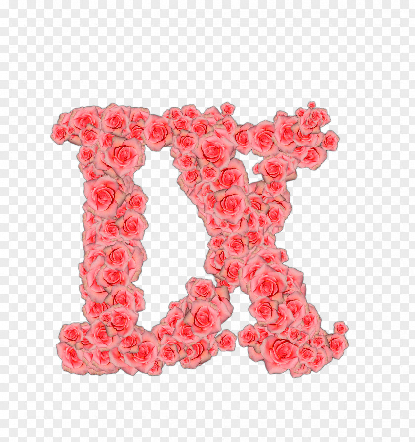 Roman Number RED.M Font PNG