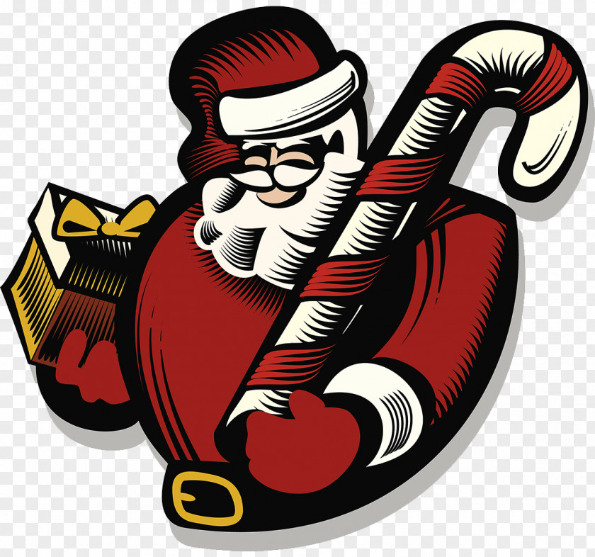 Santa Claus Illustration Christmas Gift PNG