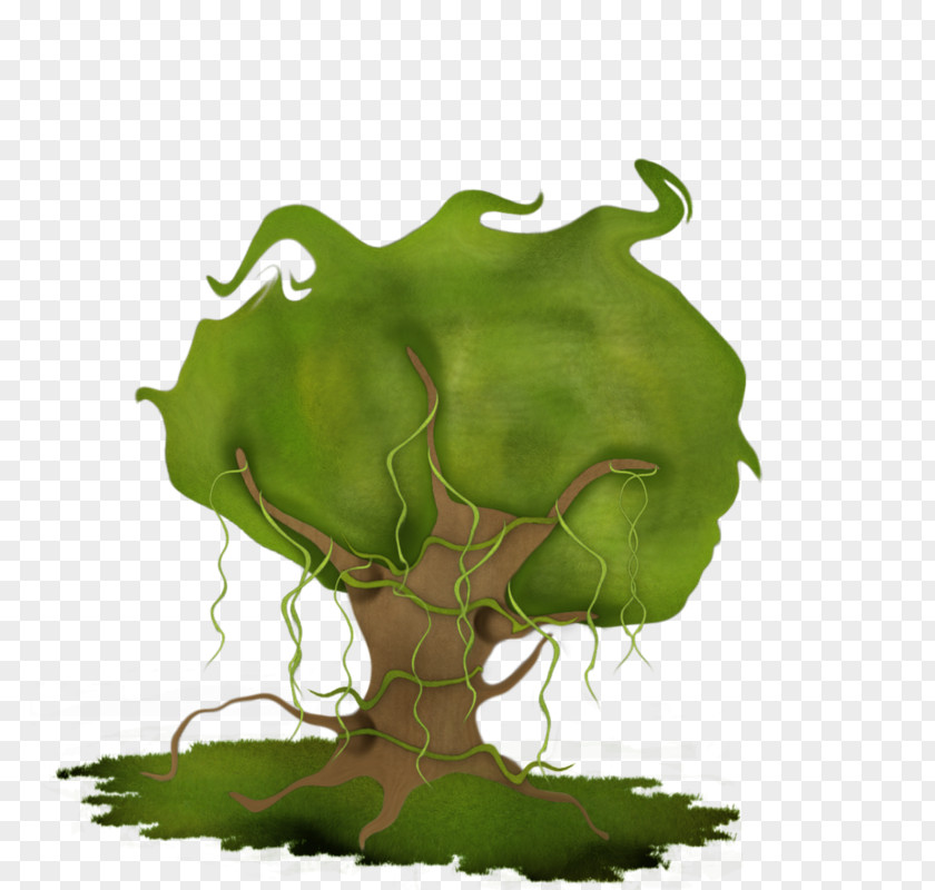 Tree Cartoon Illustration Image PNG