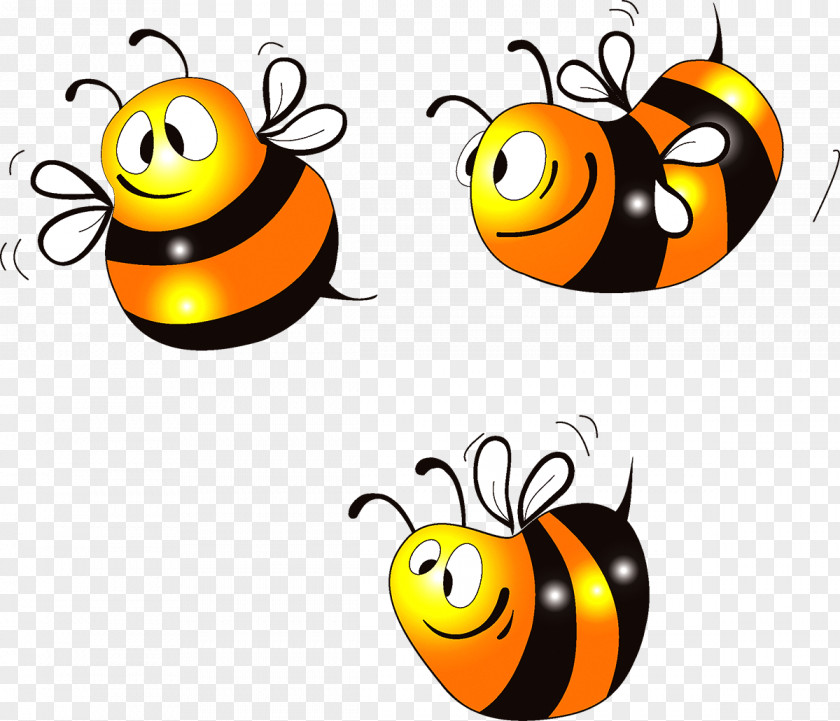Cartoon Bee Royalty-free Clip Art PNG
