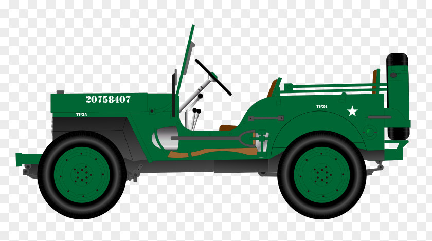 Cartoon Jeep Cliparts Wrangler Car Willys MB Clip Art PNG
