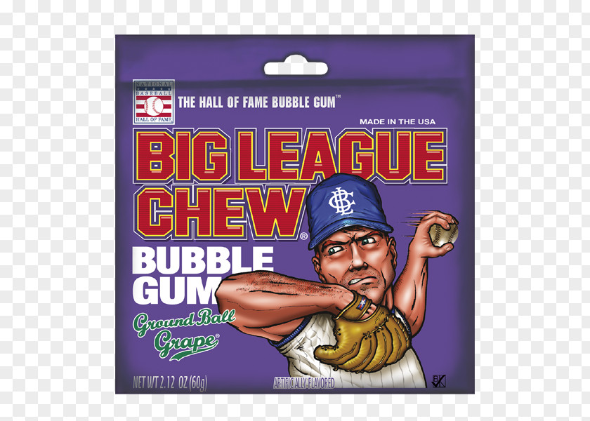 Chewing Gum Lollipop Big League Chew Cotton Candy Bubble PNG
