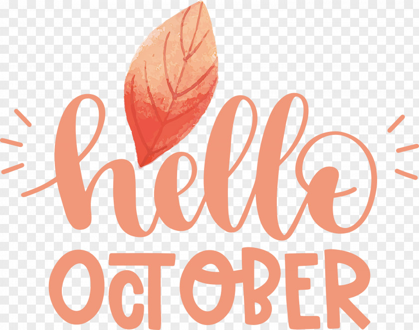 Hello October October PNG