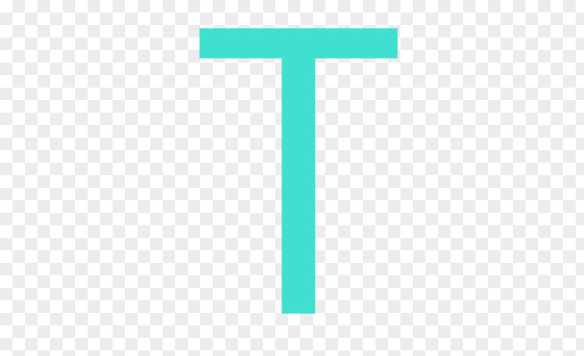 Letter T Save Icon Format Turquoise Download PNG