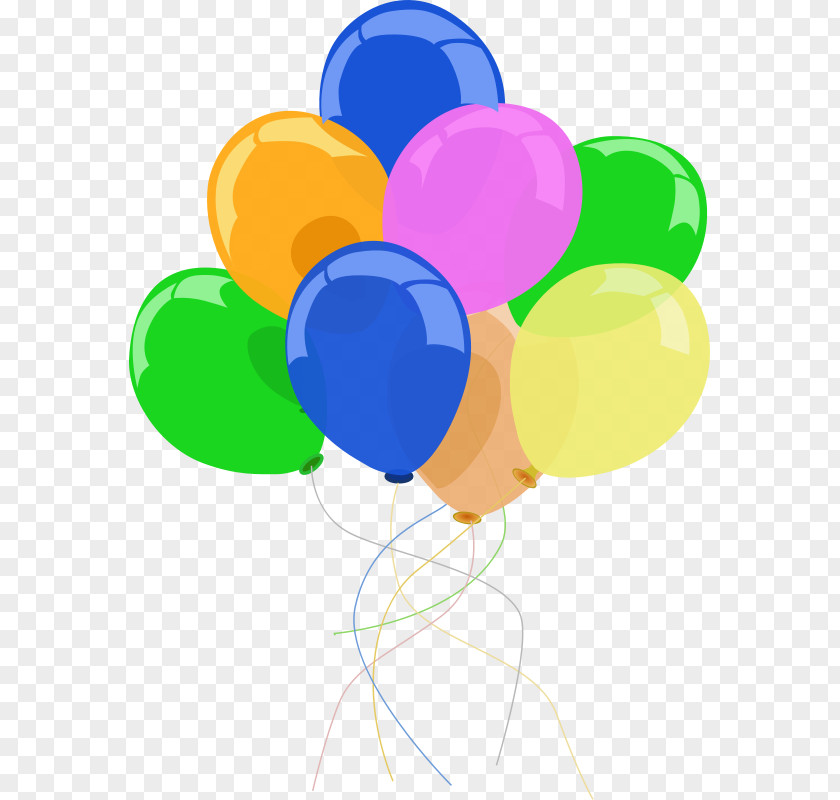 Party Decor Cliparts Balloon Birthday Clip Art PNG