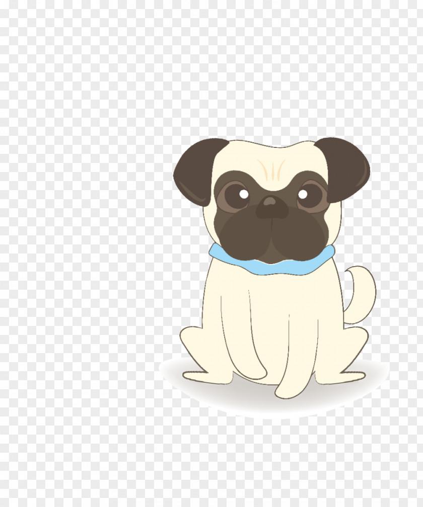 Pugs Pug Puppy Dog Breed Cartoon PNG