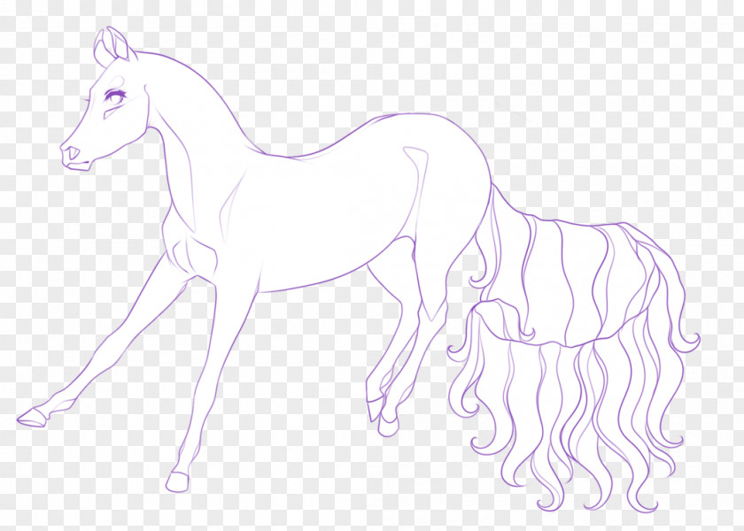 Unicorn Castle Mane Mustang Foal Stallion Colt PNG