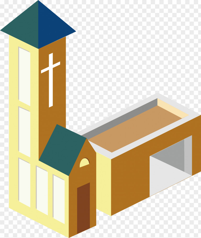 Church Cartoon Architecture Drawing PNG