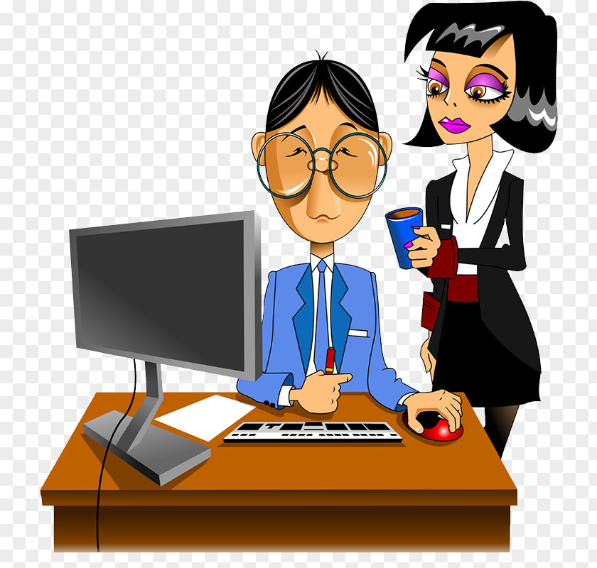 In The Office Vector Graphics Stock Illustration Royalty-free Photography PNG