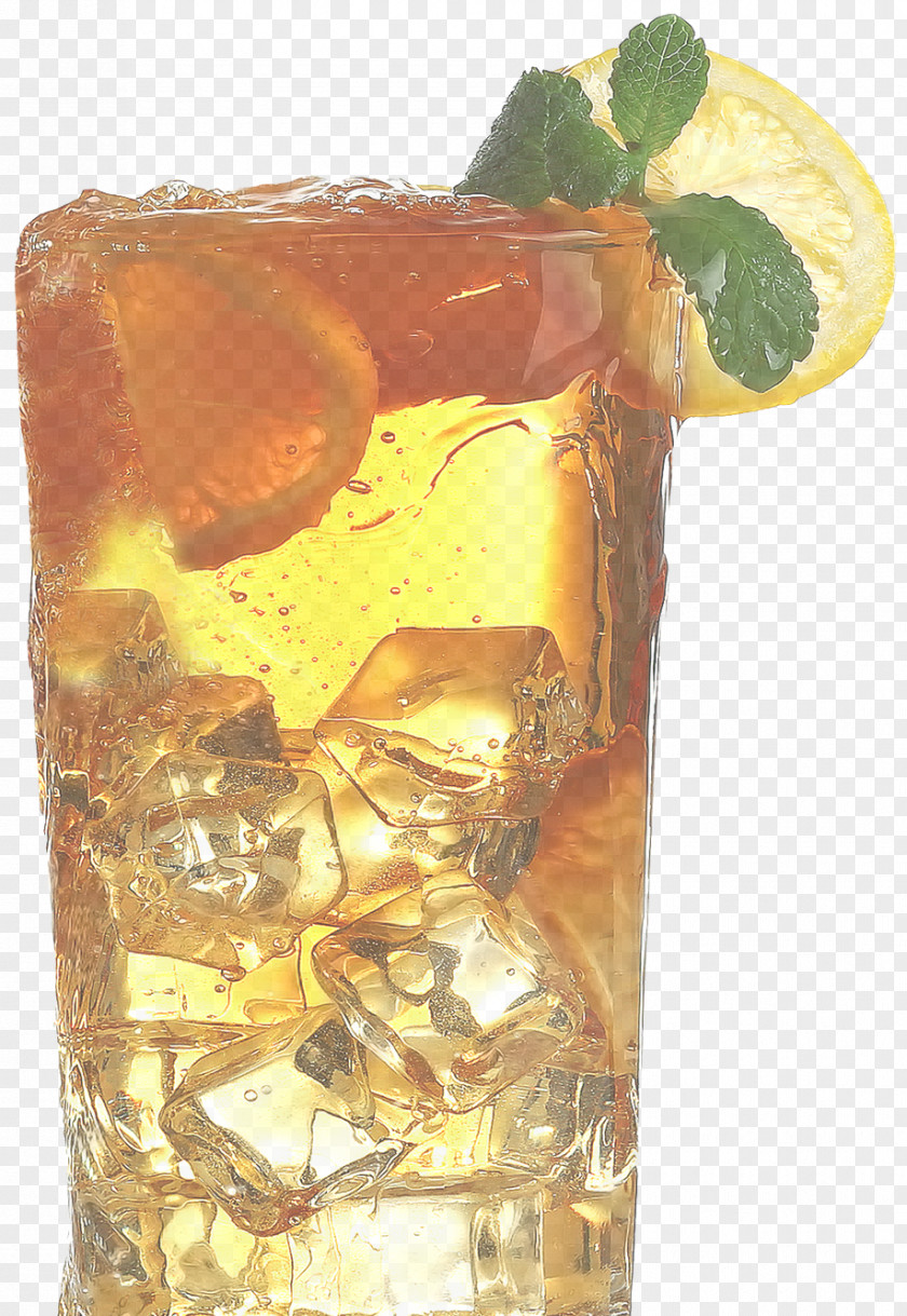 Rum And Coke Long Island Iced Tea Highball Juice Cocktail Garnish PNG