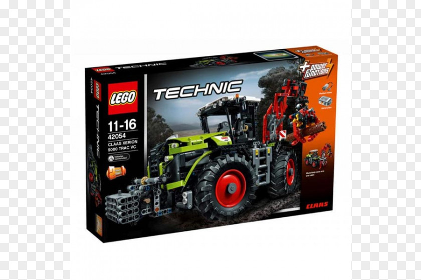 Toy Lego Technic Claas Xerion 5000 Tractor PNG