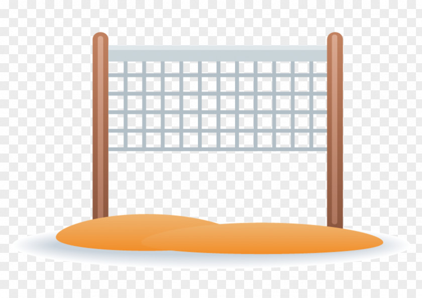 Vector Beach Volleyball Net Euclidean Icon PNG