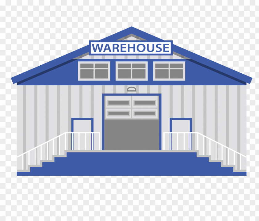 Vector Cartoon Warehouse PNG
