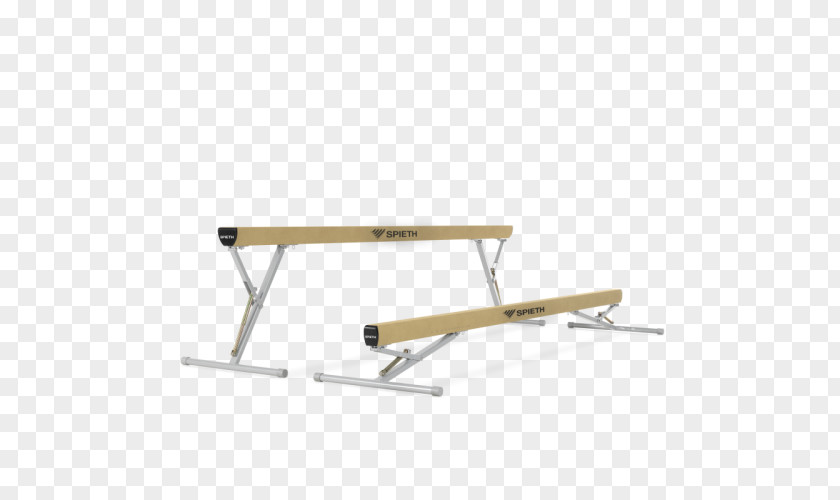Wood Balance Beam Gymnastics Mat PNG