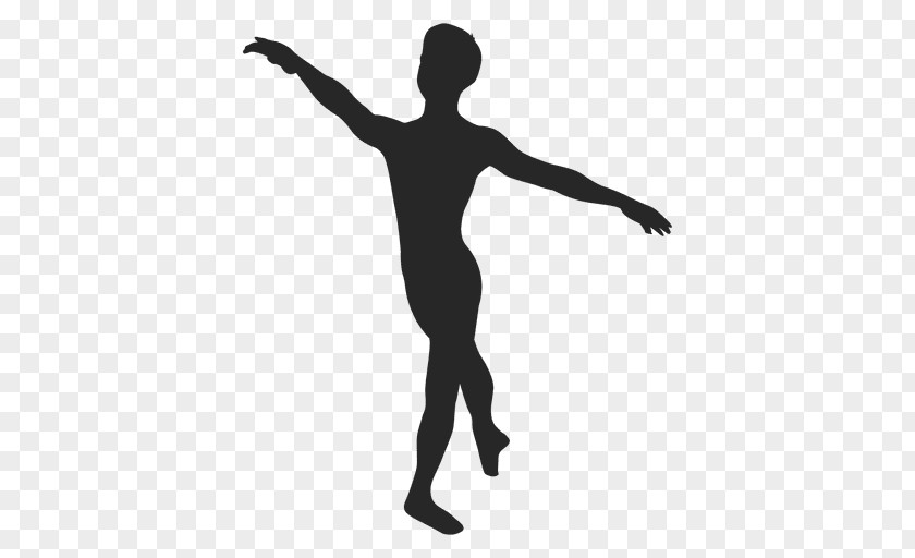 Ballet Dancer Silhouette PNG