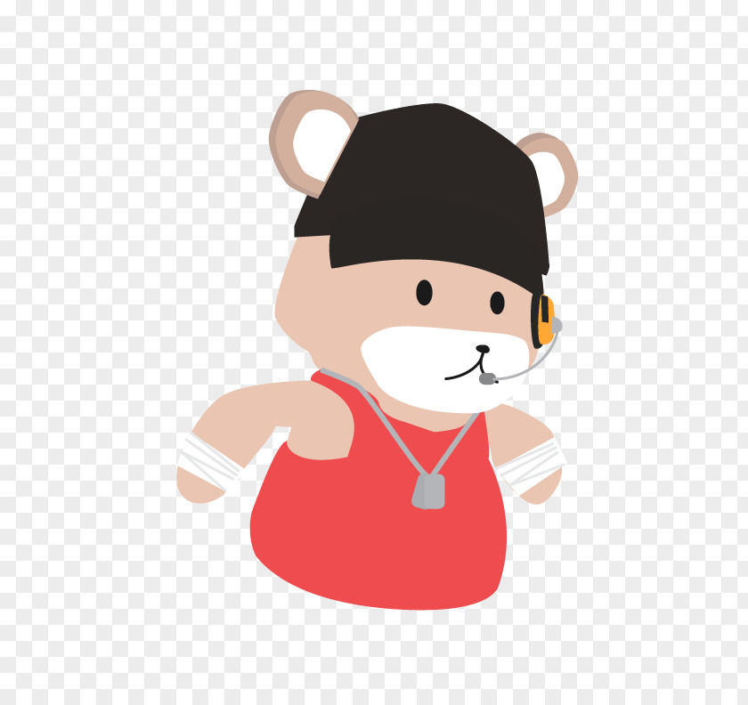 Bear Team Fortress 2 Fan Art PNG