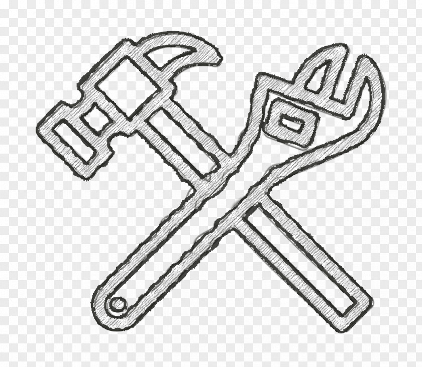 Car Repair Icon Hammer And Wrench PNG