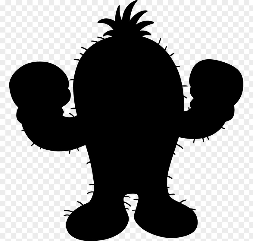 M Tree Character Fiction Clip Art Black & White PNG