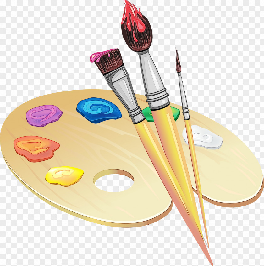 Still Life Makeup Brushes Paint Brush Cartoon PNG