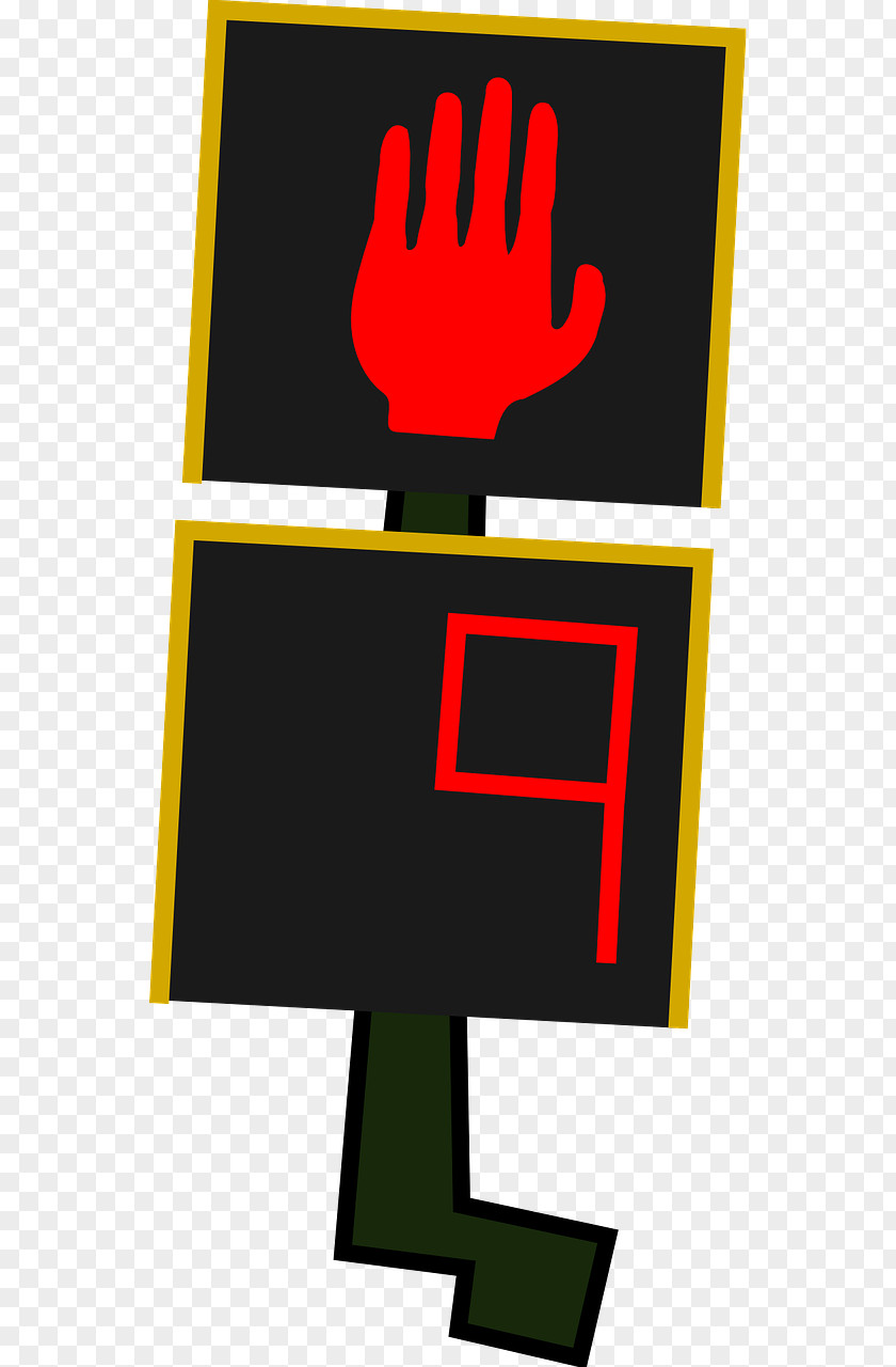 Stop Sign Pedestrian Crossing Traffic Clip Art PNG